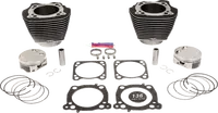 Harley-Davidson FLTRXRRSE 2147 Road Glide RR CVO 131 [2025] - 132" Hochverdichtungs- / 136" Big Bore Kit – Oberfläche: Schwarz, Hervorgehobene Lamellen – Merkmal: +8,5 cm³ Kuppelvolumen – Bild 5