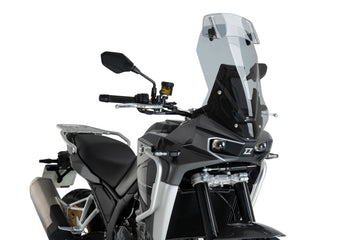 KOVE 800X PRO [2024] – touring screen with spoiler screen – tinted