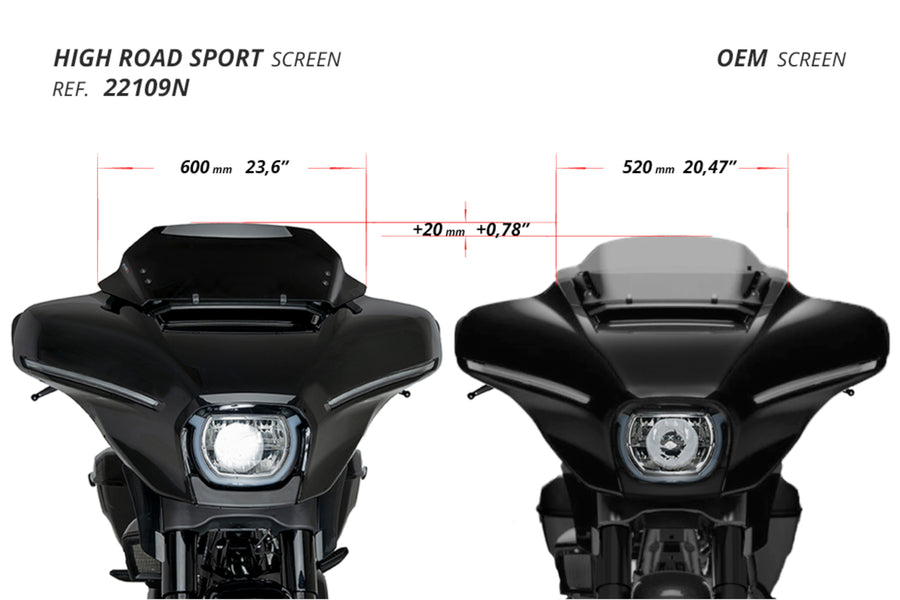 HARLEY DAVIDSON STREET GLIDE FLHX [2025] – High-Road Sport – Heavily tinted