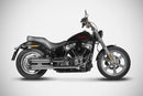 harley-davidson street bob [ZARD] – Overlapped slip-ons silencer for HD-SOFTAIL M8-6