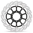 BMW S 1000 R [2025-2026] - FLAME floating aluminum brake disc - surface: black, silver - item no. 113212 – picture 7