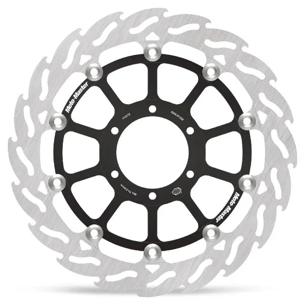 BMW S 1000 R [2025-2026] - FLAME floating aluminum brake disc - surface: black, silver - item no. 113212 – Image 4