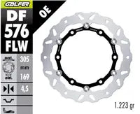 Yamaha Yz 125 [2022, 2024-2027, 2024, 2025] - floating wave brake disc, grooved - picture 12