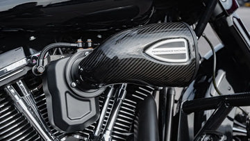 harley davidson touring [PERFORMANCE MACHINE (PM)] – C4 Series Carbonfaser-Luftfilterkit - 0