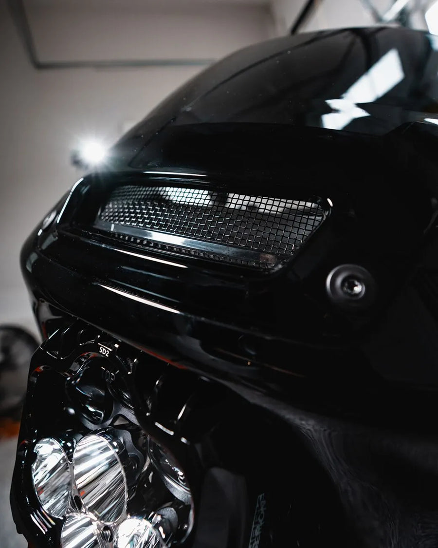 harley-davidson low rider [CUSTOM DYNAMICS] – insert for fairing ventilation