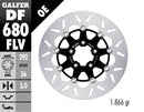 Harley-Davidson FXST 1690 Softail Standard [2012-2014] - Round floating brake disc - picture 4