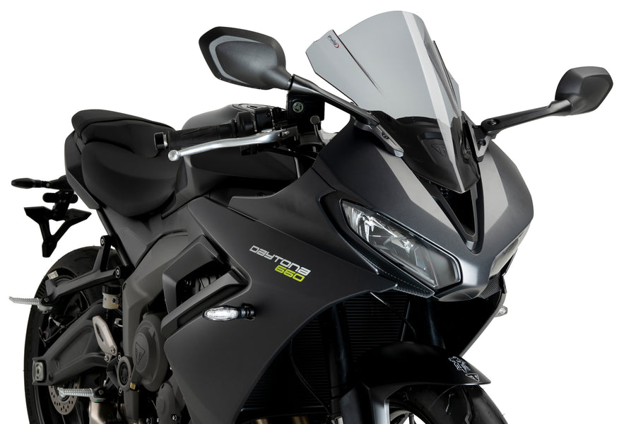 TRIUMPH DAYTONA 660 [2025] – Z-Racing Screen – Tinted