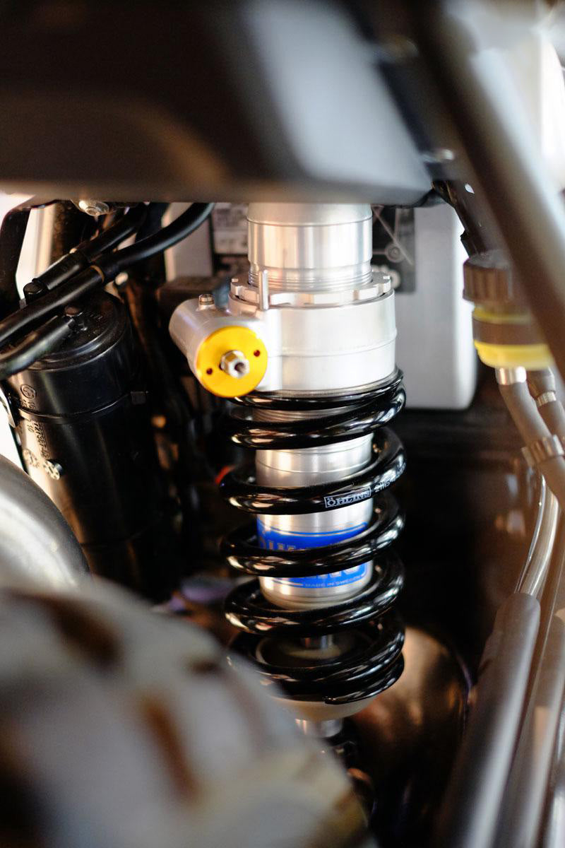 BMW R nineT 1200 Urban G/S (hoher Auspuff) [2017-2023] - Öhlins-Stoßdämpfer hinten (niedrige Version)