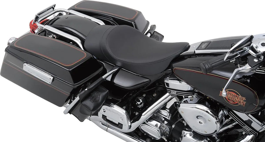 harley davidson flhri [DRAG SPECIALTIES] – Vorverlegter flacher Einzelsitz mit EZ-ON Mount