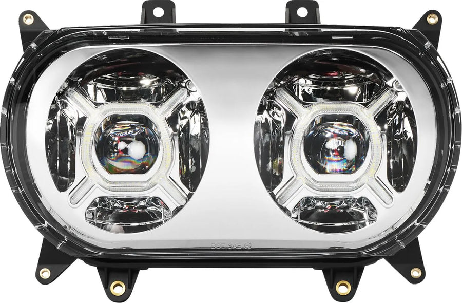 harley davidson fltruse [CUSTOM DYNAMICS] – Double-X LED Scheinwerfer