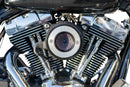 Harley-Davidson FLSTNSE 1800 Softail Deluxe CVO [2014-2015] - Air Stinger Stealth Luftfiltersatz – Oberfläche: Schwarz, Verchromt – Bild 3