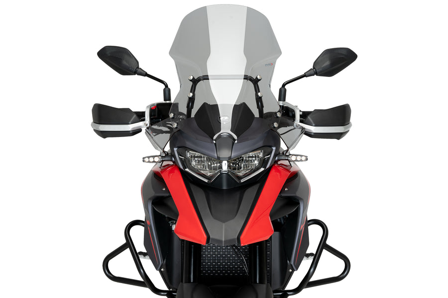 QJ SRT 700X ON ROAD [2025] – Wind deflector extended – transparent