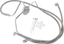 harley davidson flhri [DRAG SPECIALTIES] – Edelstahl-Bremsleitungs-Kit in verlängerter Ausführung-1
