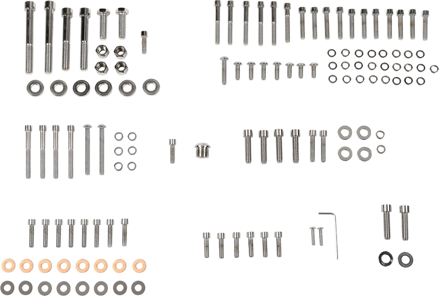 harley davidson fxsts [DRAG SPECIALTIES] – Komplettes Motor-Schraubenset