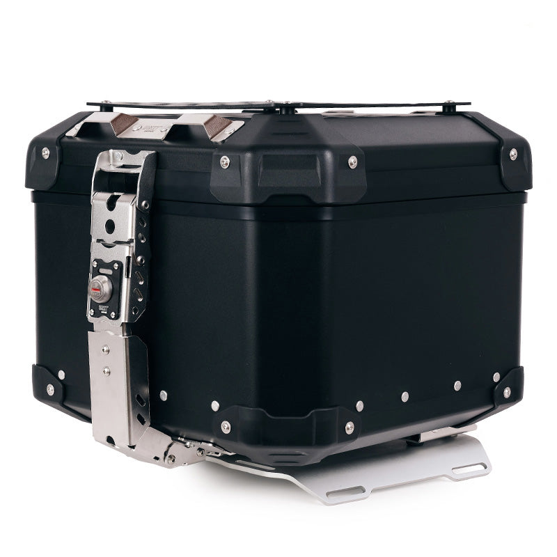 BMW R 12 G/S [2025-2026] - Atlas 44L Universal-Aluminium-Topcase + Atlas Top Case Platte für Gepäckablage