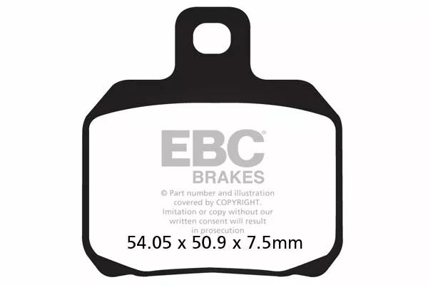 Ducati 916 [EBC] – Halbgesinterte Vee-Bremsbeläge