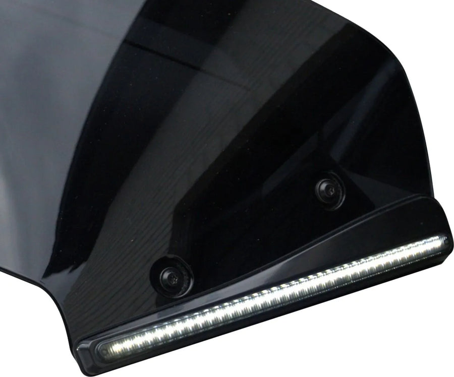 harley-davidson road glide [CUSTOM DYNAMICS] - LED windshield trim with indicators