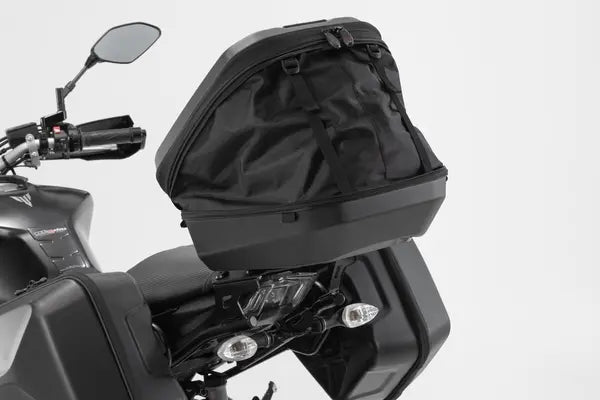 Royal Enfield Interceptor 650 [SW-MOTECH] – Urban ABS Topcase Spanngurt-Variante mit Bodeneinsatz