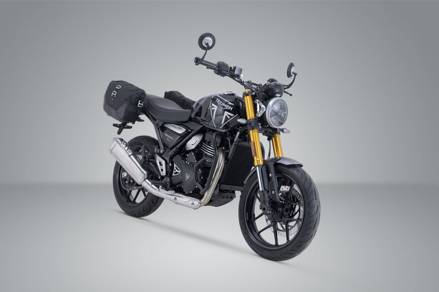 Triumph Speed ​​400 [2024-2026] - Legend Gear LC1 & LC2 side bag system Black Edition - Image 1