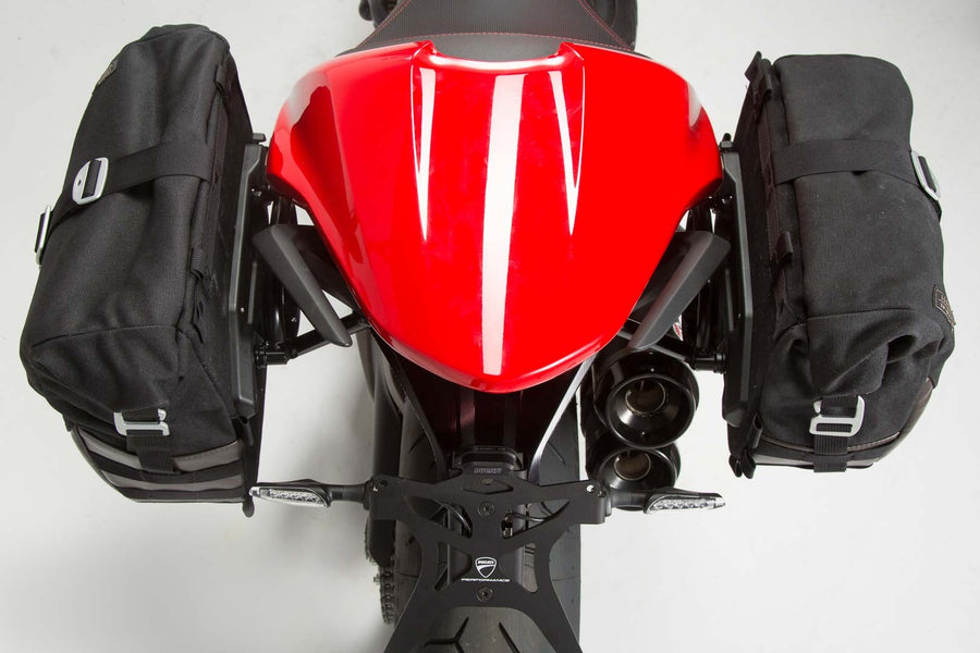 Ducati Monster 1200 S [2017-2020] - Legend Gear LC1 & LC2 Seitentaschensystem Black Edition – Bild 2