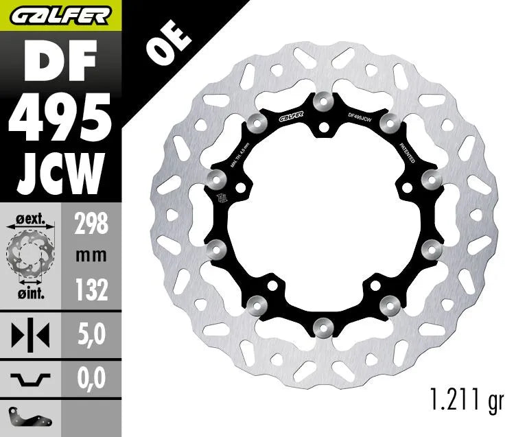 Yamaha YZF 600 R [2008-2009] - BRAKE DISC FLOATECH WAVE – picture 2