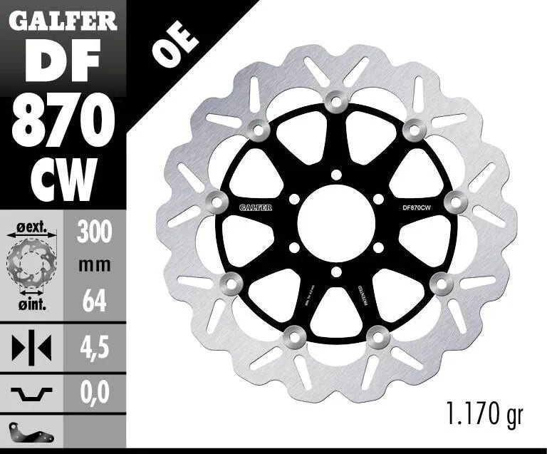 Ducati 620 Multistrada Dark [2005-2006] - Bremsscheiben – Bild 2