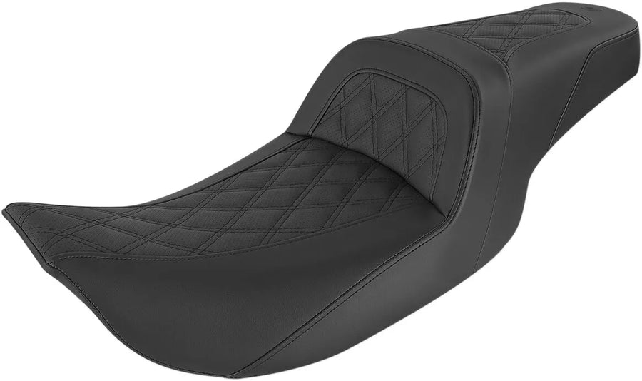 harley davidson flhri [SADDLEMEN] – Slim seat with diamond quilting