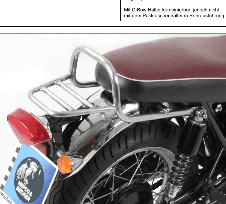 Kawasaki W 650 [1999-2016] - Gepäckbrücke