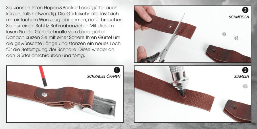 Hepco & Becker [Hepco & Becker] - Gürtel Legacy- braun