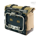 BMW R 1250 GS LC Rad [2019-2023] - Cult Canvas-Seitentasche 40–50L mit Aluminiumplatte (Schalldämpferseite)