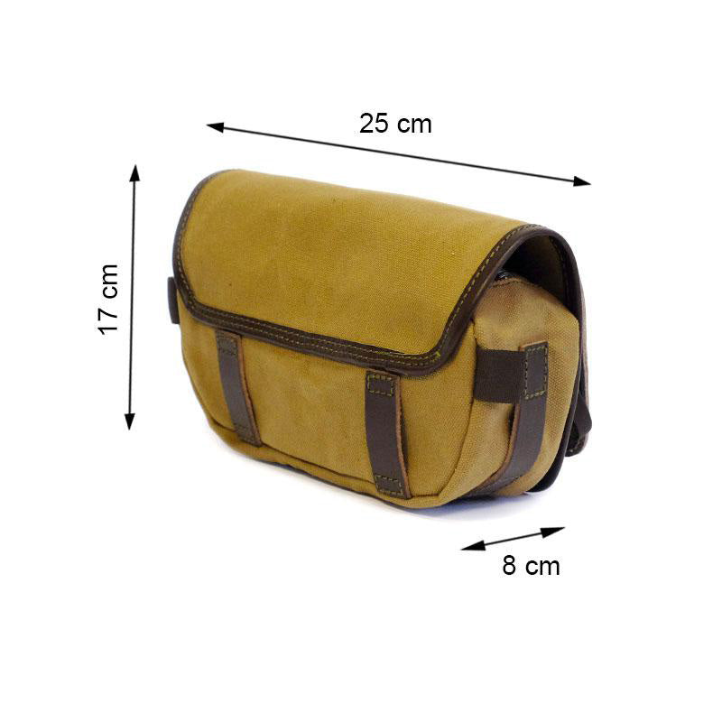 BMW F 900 GS Adventure [2024-] - Sahara Canvas Lenkertasche