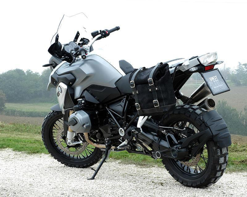 BMW R 1200 GS ADV LC [2014-2018] - Scram Seitenkoffer in Canvas 22L-30L + Linker Hilfsrahmen GS LC