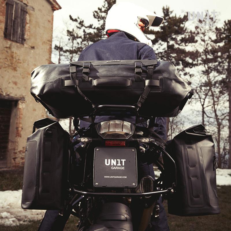 BMW F 900 GS [2023-] - Khali Seitentasche aus TPU 35L - 45L + Aluminiumplatte