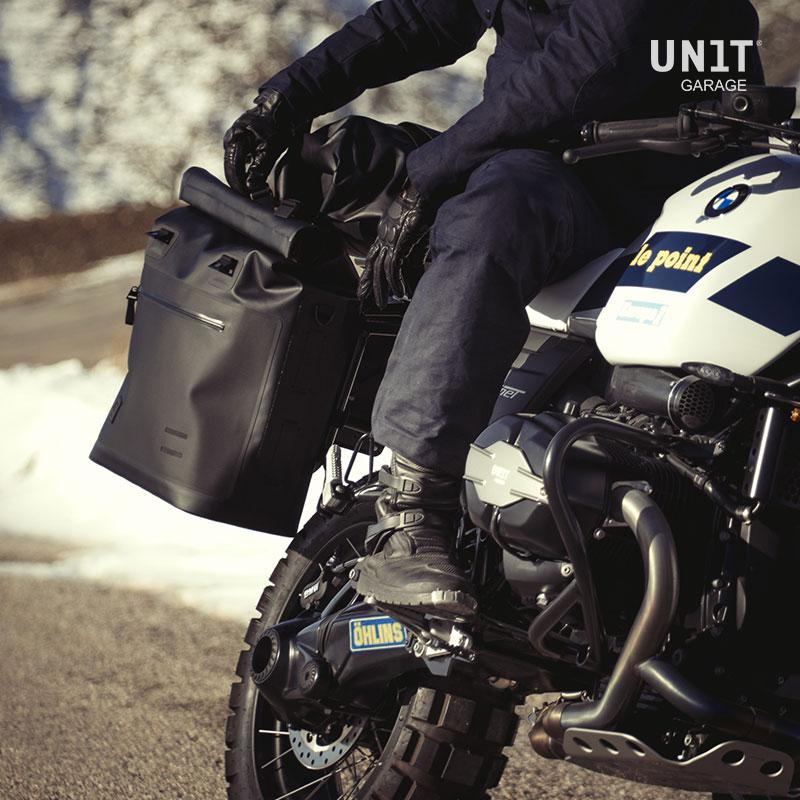 BMW F 450 GS [2026-] - Khali Seitentasche aus TPU 35L - 45L + Aluminiumplatte auf der Schalldämpferseite