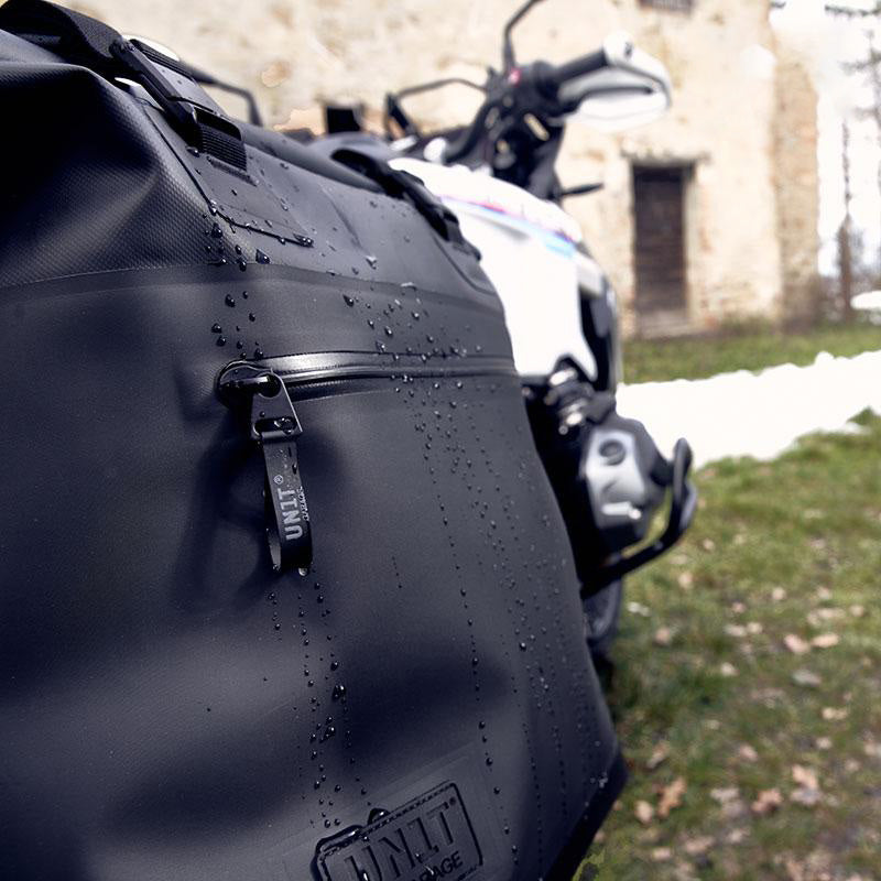 BMW R 1200 GS LC Rad [2013-2019] - Khali Seitentasche aus TPU 35L - 45L + Aluminiumplatte
