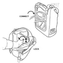 BMW R nineT 1200 Pure [2017-2023] - Seitentasche aus Leder + symmetrischer Doppelrahmen