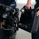 BMW F 900 GS Adventure [2024-] - Khali Seitentasche aus TPU 35L - 45L + Aluminiumplatte auf der Schalldämpferseite