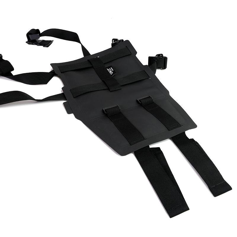 BMW R nineT 1200 Roadster [2014-2023] - Aluminium-Taschenhalter mit verstellbarer Hypalon-Front und Schnellkupplung