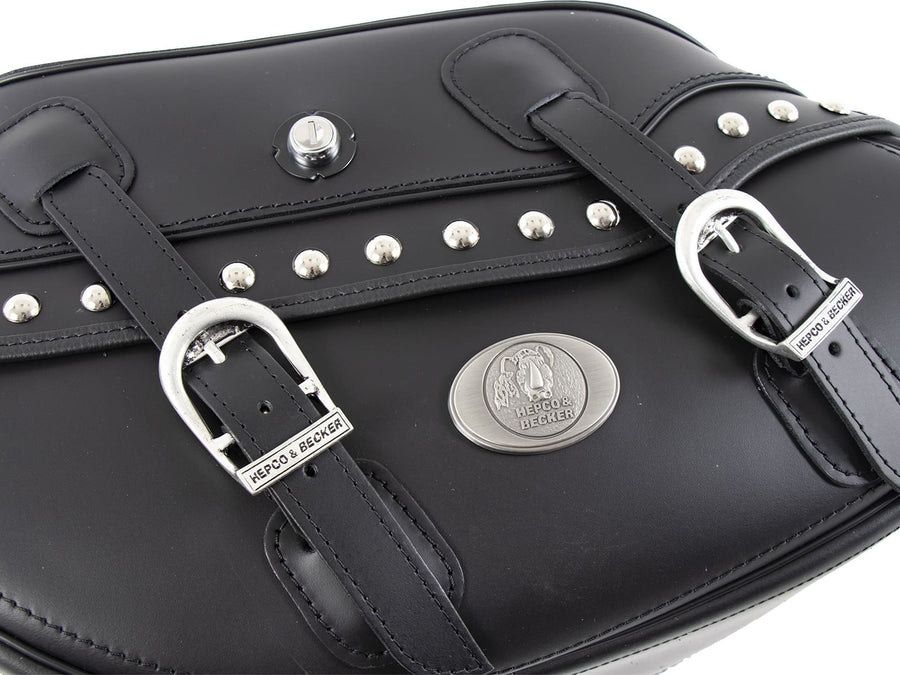 Motorcycle bag [Hepco & Becker] - Buffalo Custom side bag right C-Bow – C-Bow