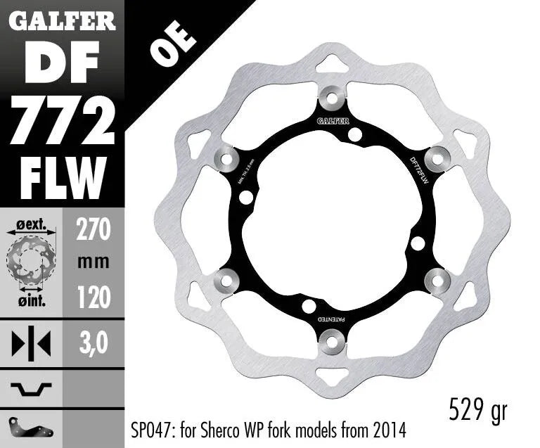 Sherco 2.5 250 [2004-2008] - brake disc - picture 2
