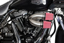 Harley-Davidson FLSTFI 1923 Softail Fat Boy Gray Ghost 117 [2025] - Tuned Induction Luftfilterkit – Oberfläche: Silber – Bild 3
