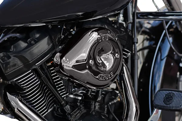 Harley-Davidson FLSB 1750 Softail Sport Glide 107 [2022] - Stealth Teardrop Luftfilterabdeckung – Design: Teardrop – Bild 4
