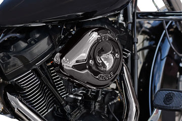 Harley-Davidson FLHTCUTGSE 1923 Tri Glide Ultra CVO 117 [2021] - Stealth Teardrop Luftfilterabdeckung – Design: Teardrop – Bild 2