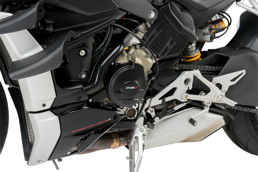 DUCATI STREETFIGHTER V4S [2022] – Motorschutzhauben – Schwarz