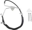 harley davidson flhtcui [DRAG SPECIALTIES] – Edelstahl Bremsleitungs-Kit-1