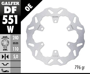 Royal Enfield Interceptor 650 [2024-2025, 2025-2026] - BRAKE DISC FIXED WAVE - Image 2