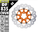 Harley-Davidson XL 1200 T Sportster Superlow [2019, 2020] - Floating wave brake disc - Surface: Orange, Silver, Stainless Steel - Image 2