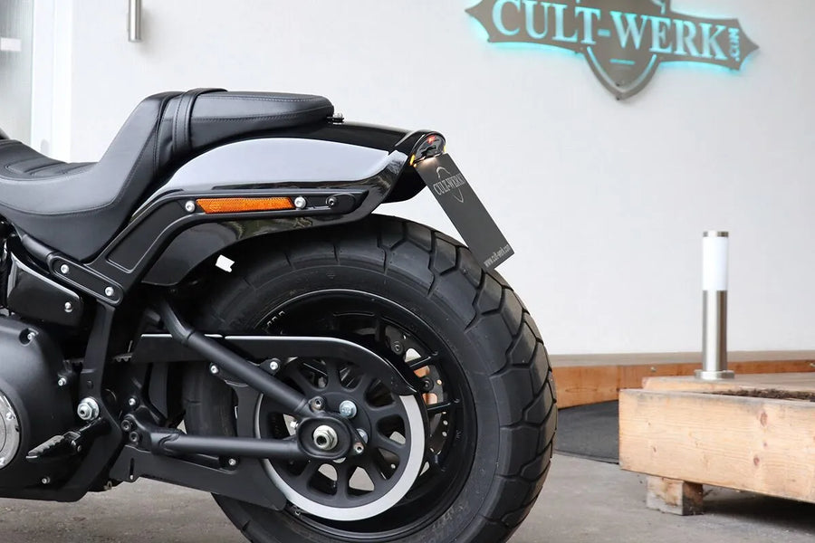 harley davidson fxfb [CULT WERK] – Kennzeichenhalterung