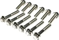 Harley-Davidson FXDBA 1584 Dyna Street Bob Limited [2013] - Dress-Up 12-Point External Primary/Transmission Engine Bolts Kit - Image 5