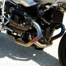 BMW R nineT 1200 Scrambler [2016-2023] - Abgaskrümmer ohne Katalysator in Titan mit sichtbarer Schweißung (EURO 5)